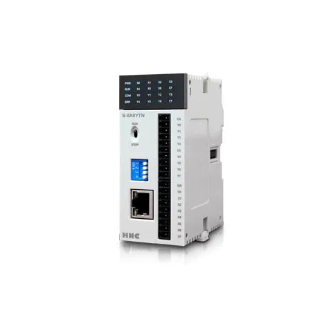 PLC 8DI 2ENTRADAS DE PULSOS A/B 8DO COMUNICACION TCP+485 24VCD