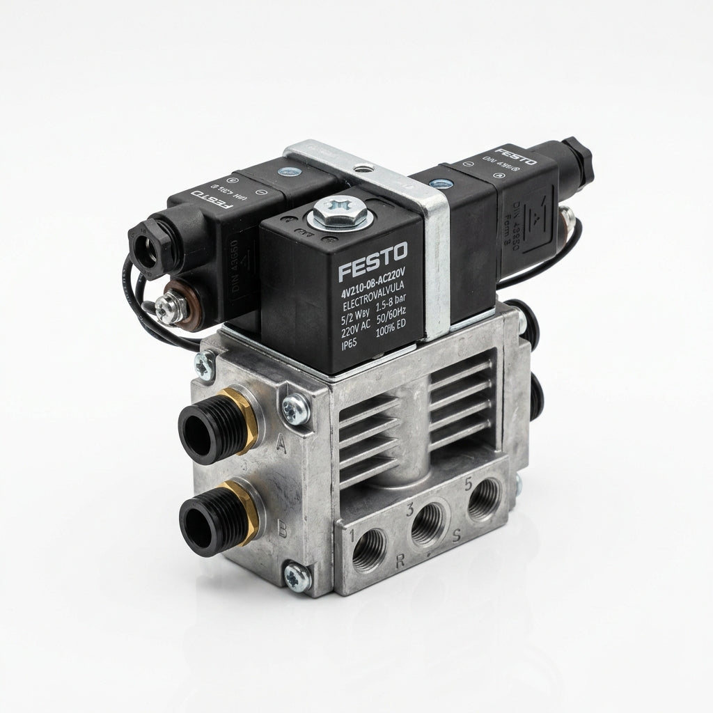 FESTO 4V210-08-AC220V