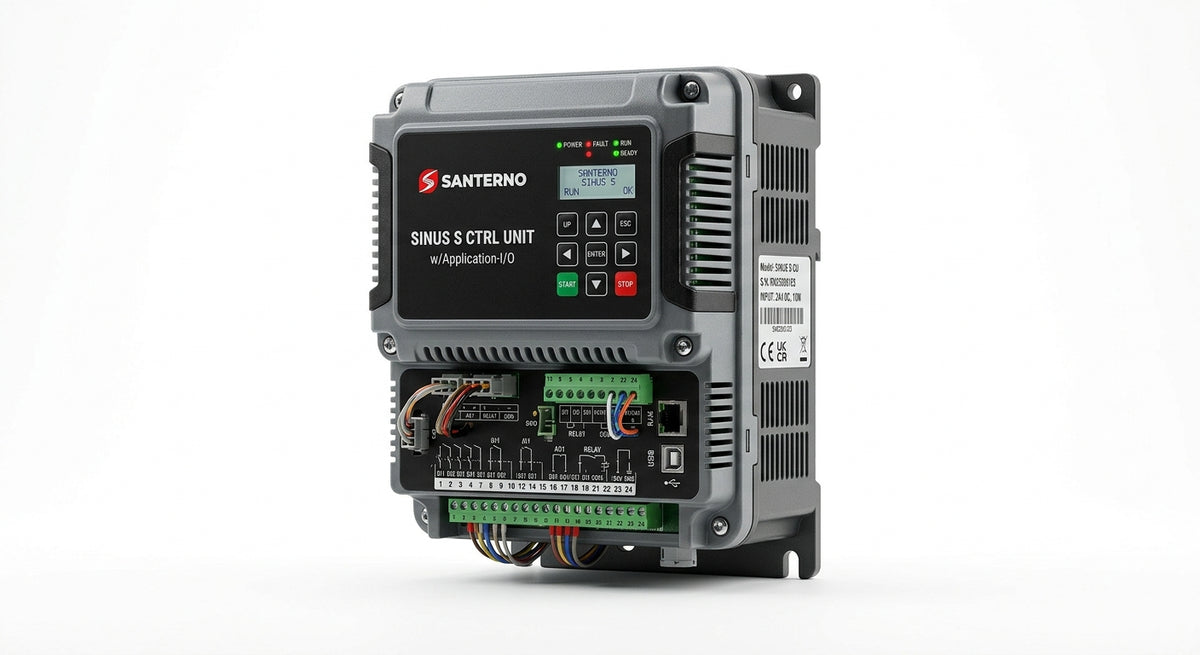 Santerno SINUS S CTRL UNIT w/Application-I/O