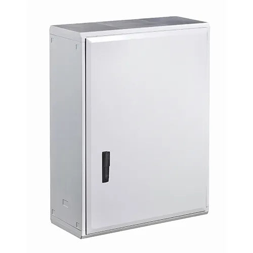 GLASS Gabinete mural de poliester 1 Puerta 1000Hx750Wx300Dmm RAL7035 IP65