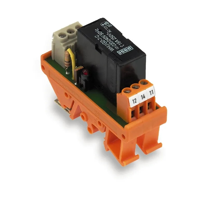RS 31 24VDC LD RT LP 1U Acoplador de relé 24VCD 1CO 1NA1NC AgCdO 16A 250V LED Ro