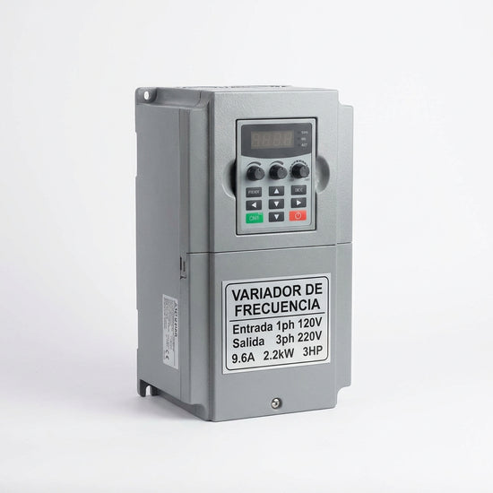 Variador de frecuencia Entrada 1ph 120V Salida 3ph 220V 9.6A 2.2kW 3HP