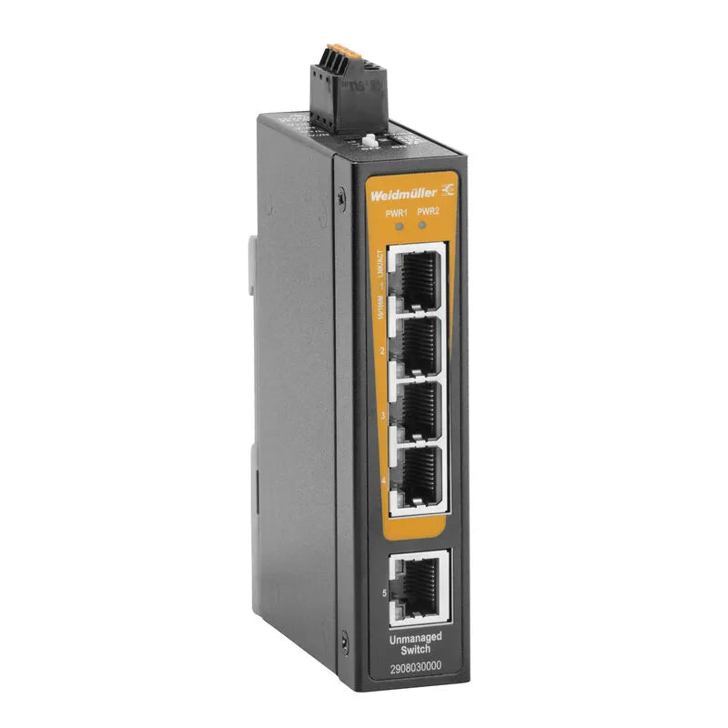 IE-SW-BLB-05-5TX Fast Ethernet Switch no gestionado de 5 puertos RJ45 -40~75°C