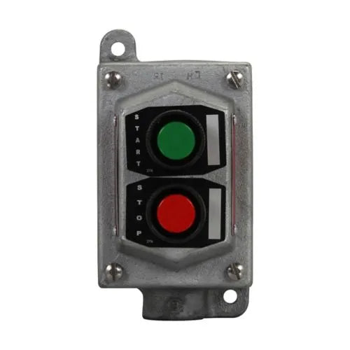 Estacion de control START/STOP 3/4″ aleacion Feraloy 600VCA
