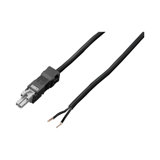 SZ Cable de alimentación de 2 polos 3 metros negro ENEC 24VCD 5pz