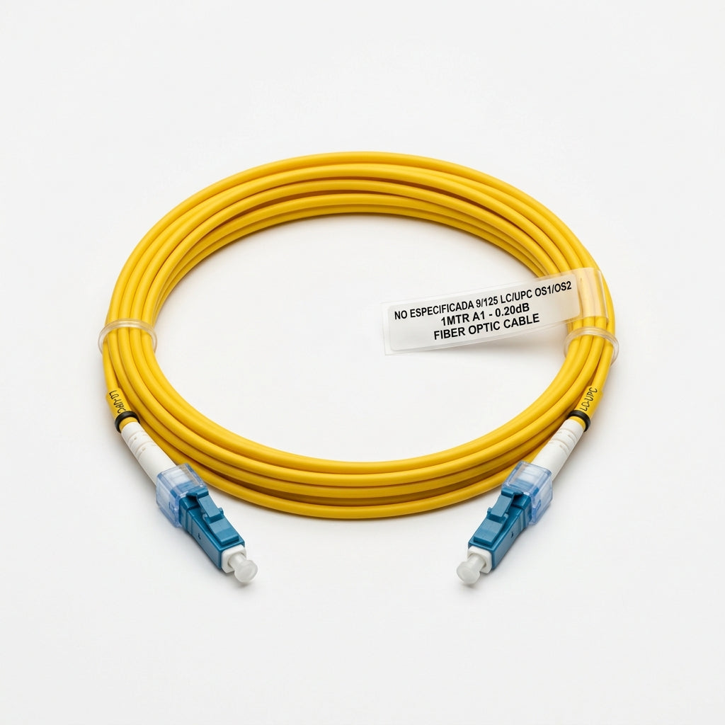 Jumper Fibra Optica 9/125 Lc/upc Os1/os2 1mtr A1 - 0.20db