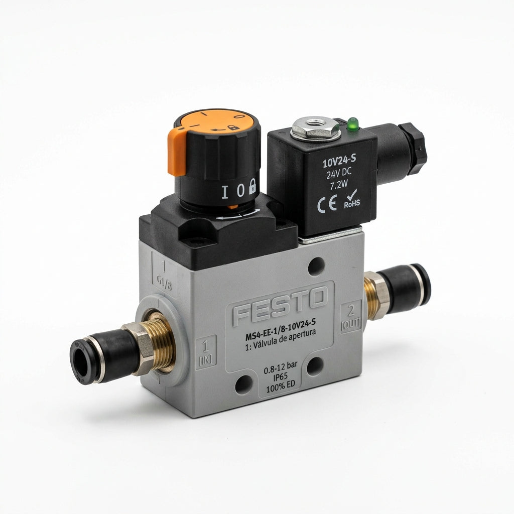 FESTO MS4-EE-1/8-10V24-S