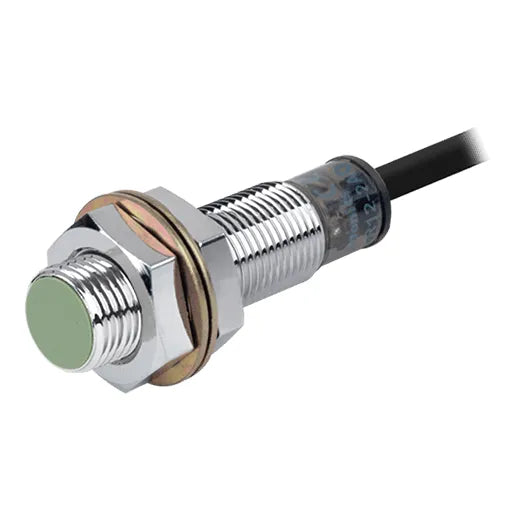 PR12-2AC Sensor inductivo M12 Sensado 2mm Rasante 2 hilos 100-240VCA NC IP67