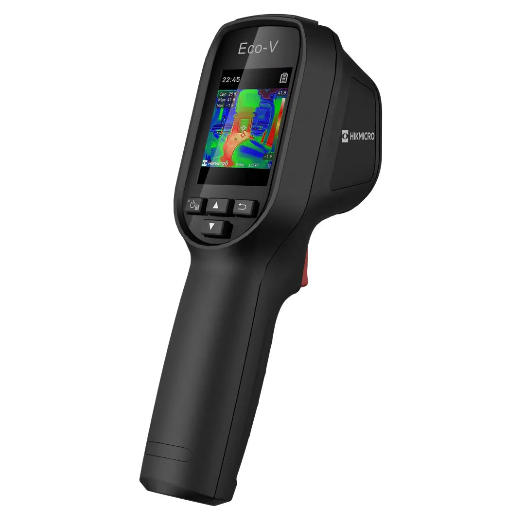 ECO-V Cámara termográfica portátil 640×480 2.4″ LCD IR 96x96px -20~550 °C USB Ti