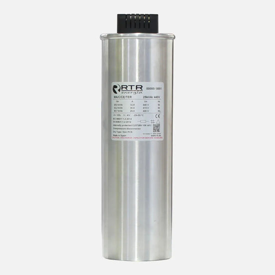 CAPACITOR TRIFASICO 3X230.26µF  36.08A 15KVAR 240VAC 120DX345HMM RTR