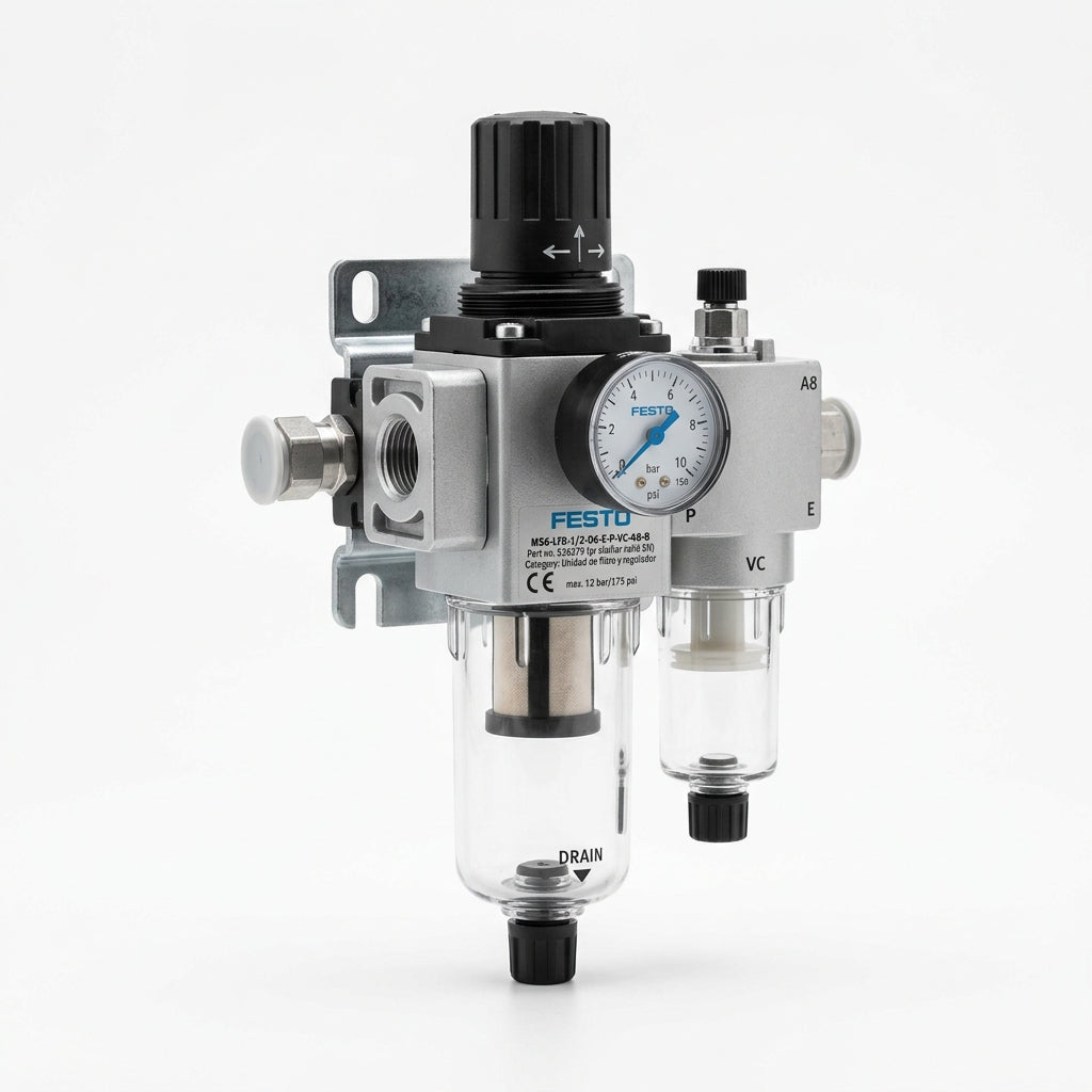 FESTO MS6-LFR-1/2-D6-E-P-VC-A8-B