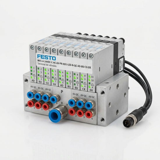 FESTO MH1-A-24VDC-C-HC-6V-PR-K01-LED-N-QC-AD-BU-CX-DX
