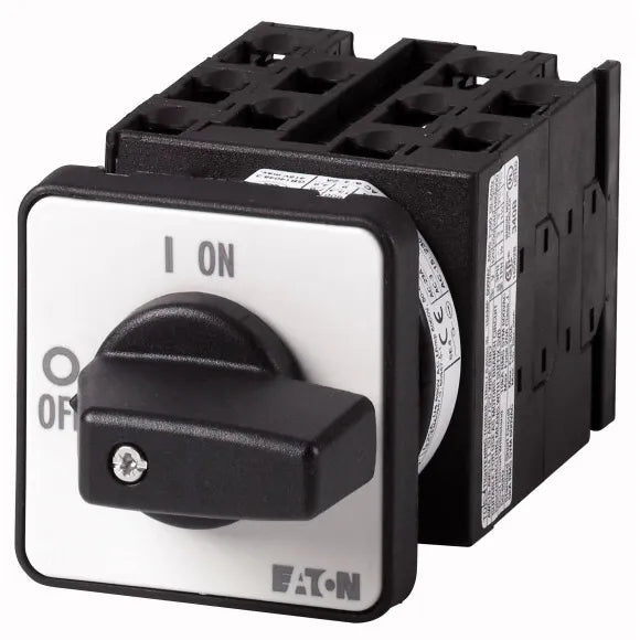 T0-5-8281/E Interruptor CAM de 3 pasos 3P 9 contactos 20A P/empotrar IP65