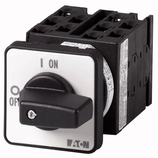 T0-5-8281/E Interruptor CAM de 3 pasos 3P 9 contactos 20A P/empotrar IP65