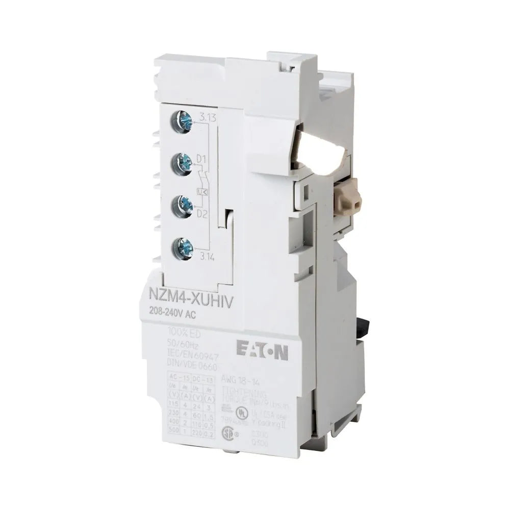 NZM4-XUHIV480-525AC Bobina mínima tensión 120VCA 2NA Tamaño 4
