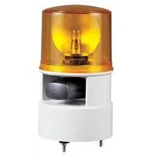 Torreta cuadrada 125mm Luz giratoria+buzzer 105dB 120VCA 1 Stack Ambar