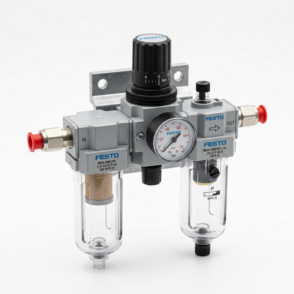 FESTO MS4-EM1FR-1/4-D6-E-P-M-A8-WPE-B