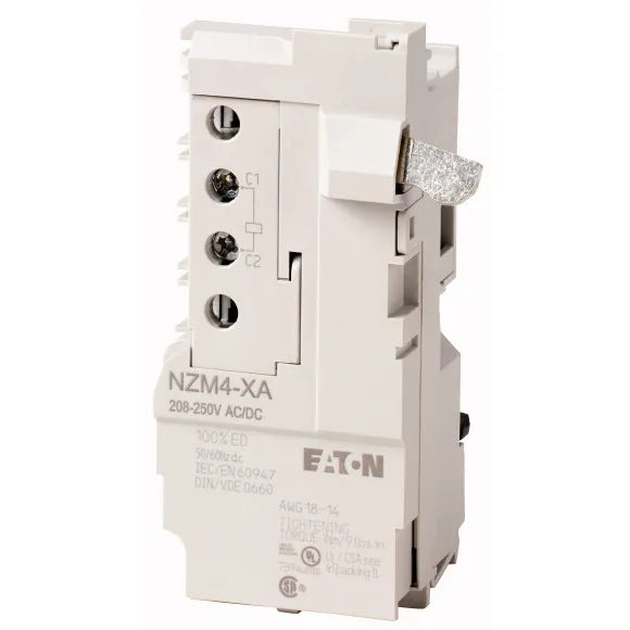 NZM4-XA110-130AC/DC Disparador shunt 120VCA/CD Tamaño 4