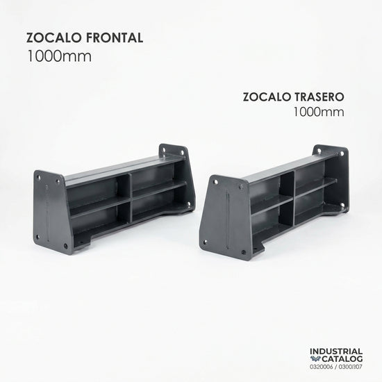 Zocalo frontal y trasero 1000mm