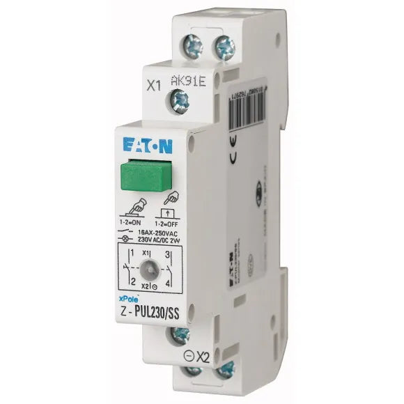 ZPUL230/SS PULSADOR TIP/INT 2NA 230AC/DC