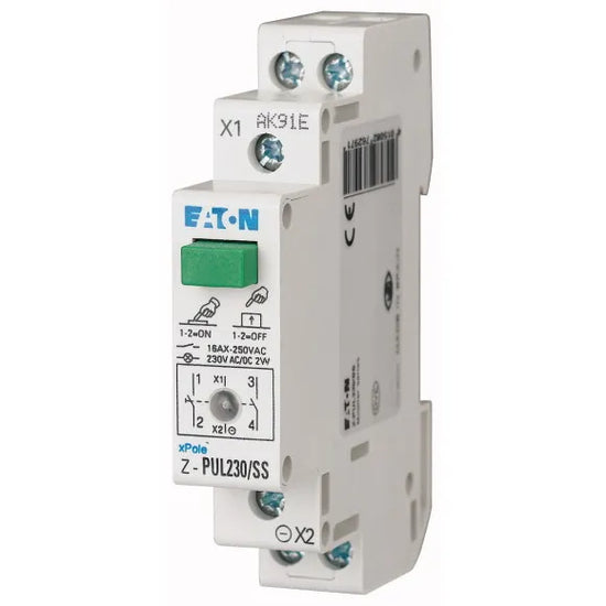 ZPUL230/SS PULSADOR TIP/INT 2NA 230AC/DC