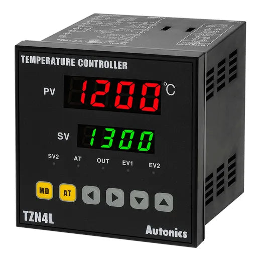 TZN4L-14R Control de temp PID dual-speed DIN96WX96H 100-240VCA Relay 1Evento-X-