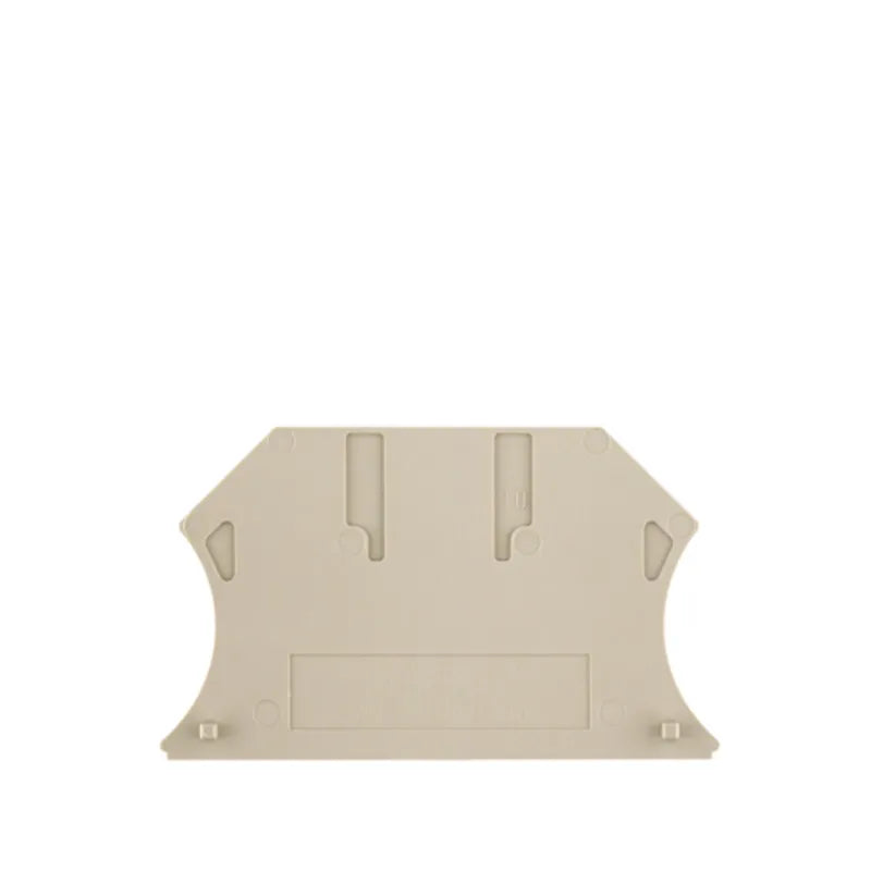 WAP 2.5-10 Tapa final para clema WDU 2.5-10 Color beige