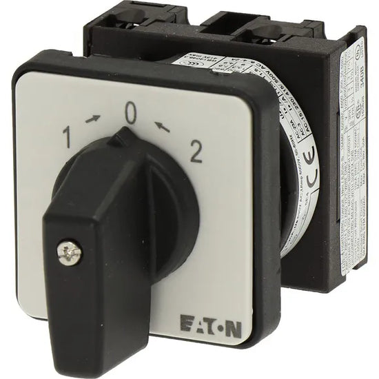 T0-1-8214/E Interruptor CAM transferencia momentaneo M/negra 1P 20A p/empotrar