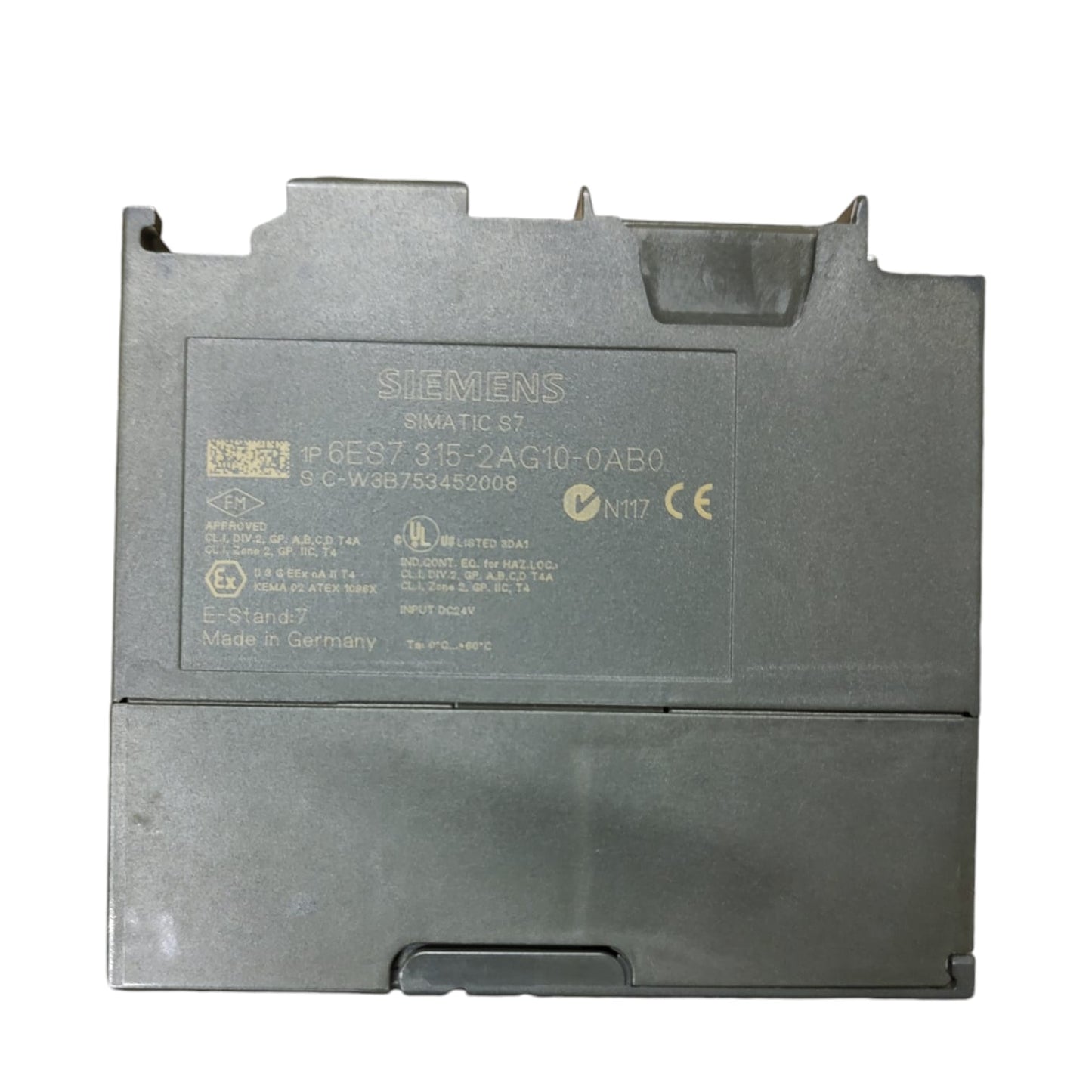 Siemens 6ES7 315-2AG10-0AB0 unidad de procesamiento