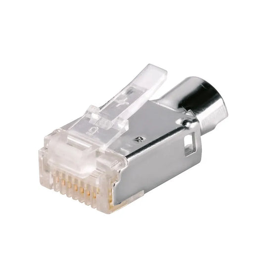 IE-P Conector macho RJ45 Cat 6A sin protección antidoblado