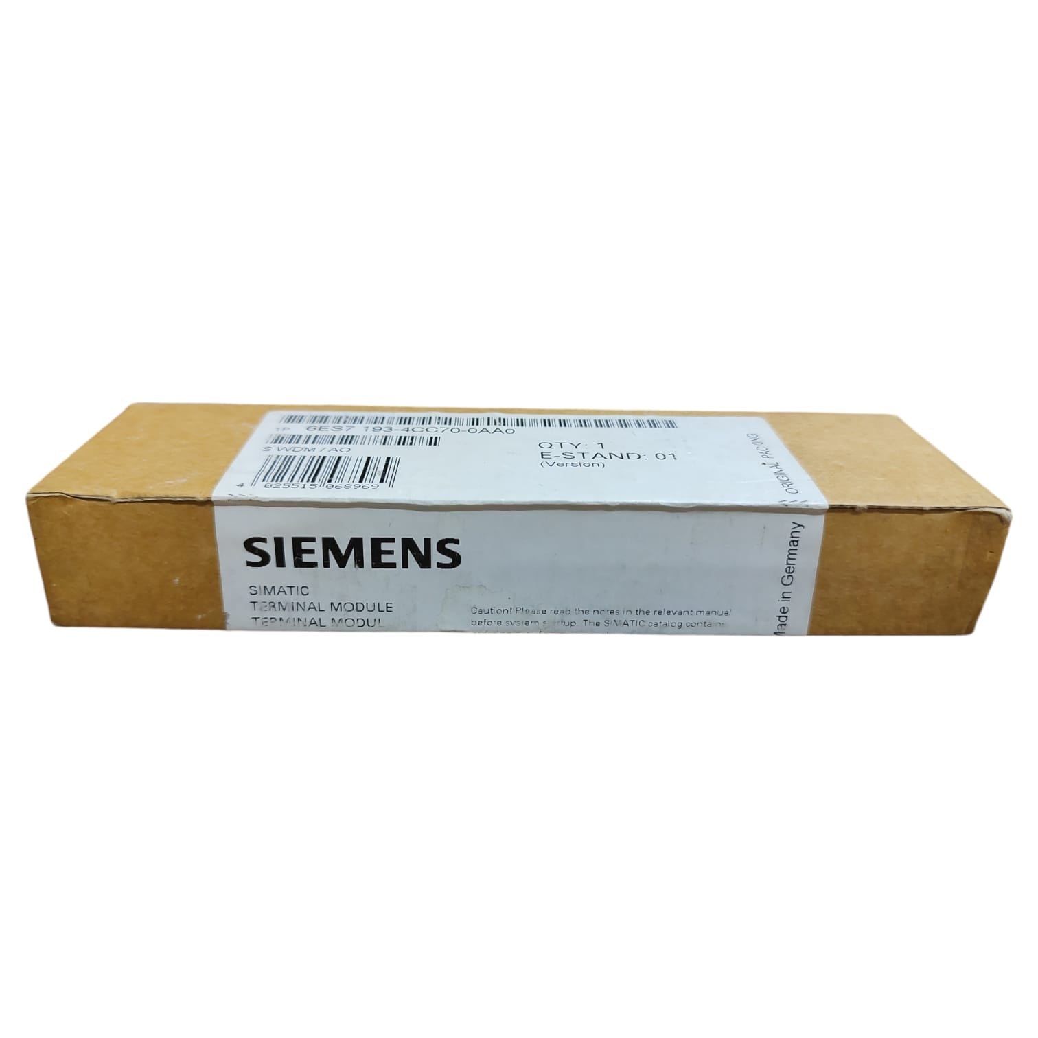 Siemens 6ES7 193-4CC70-0AA0 módulo terminal