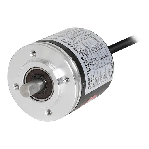 EP50S8-360-3F-N-24 Encoder absoluto 50mm Ø8mm 360PPR Gray code NPN 24VCD