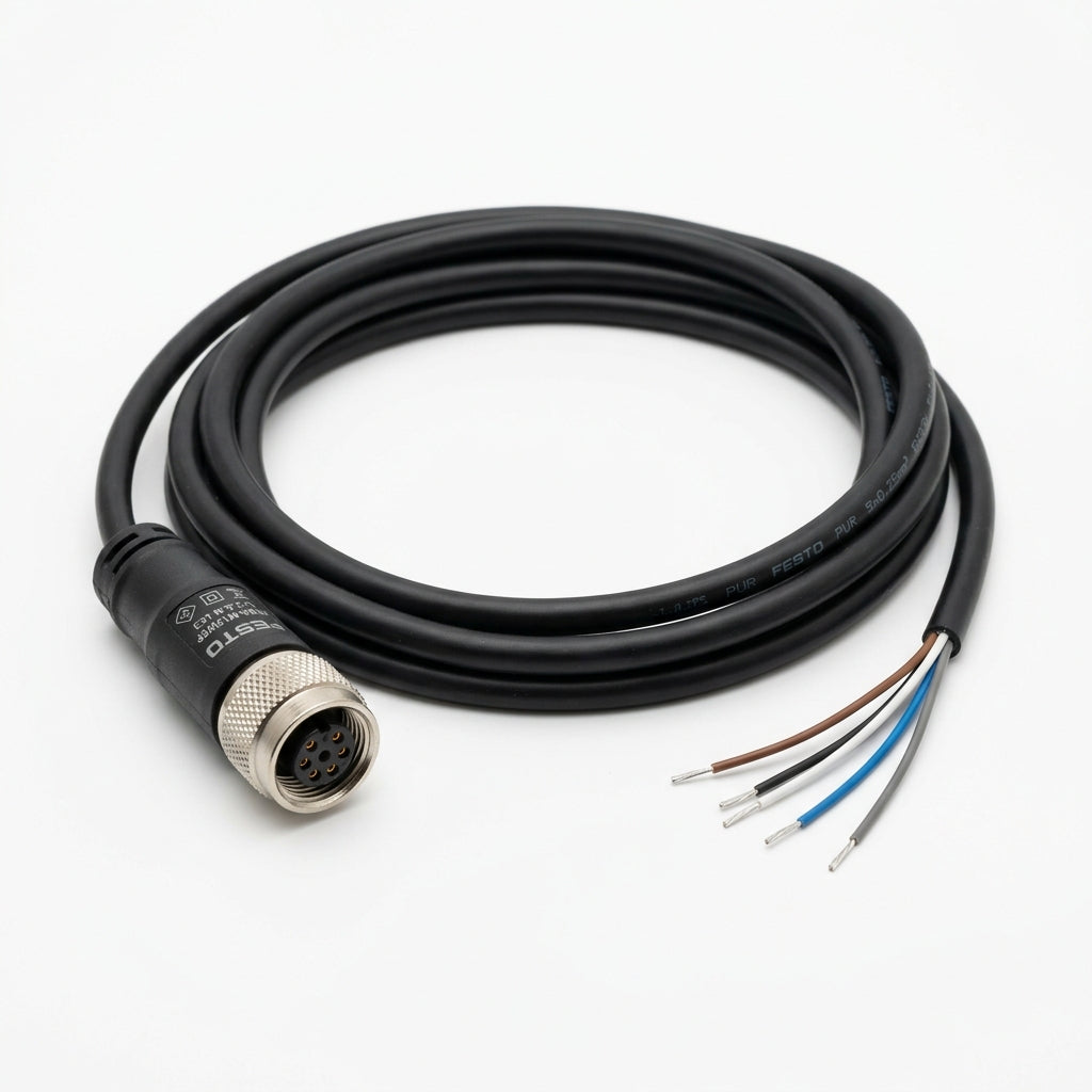 FESTO NEBA-M12W5P-U-2.5-N-LE3