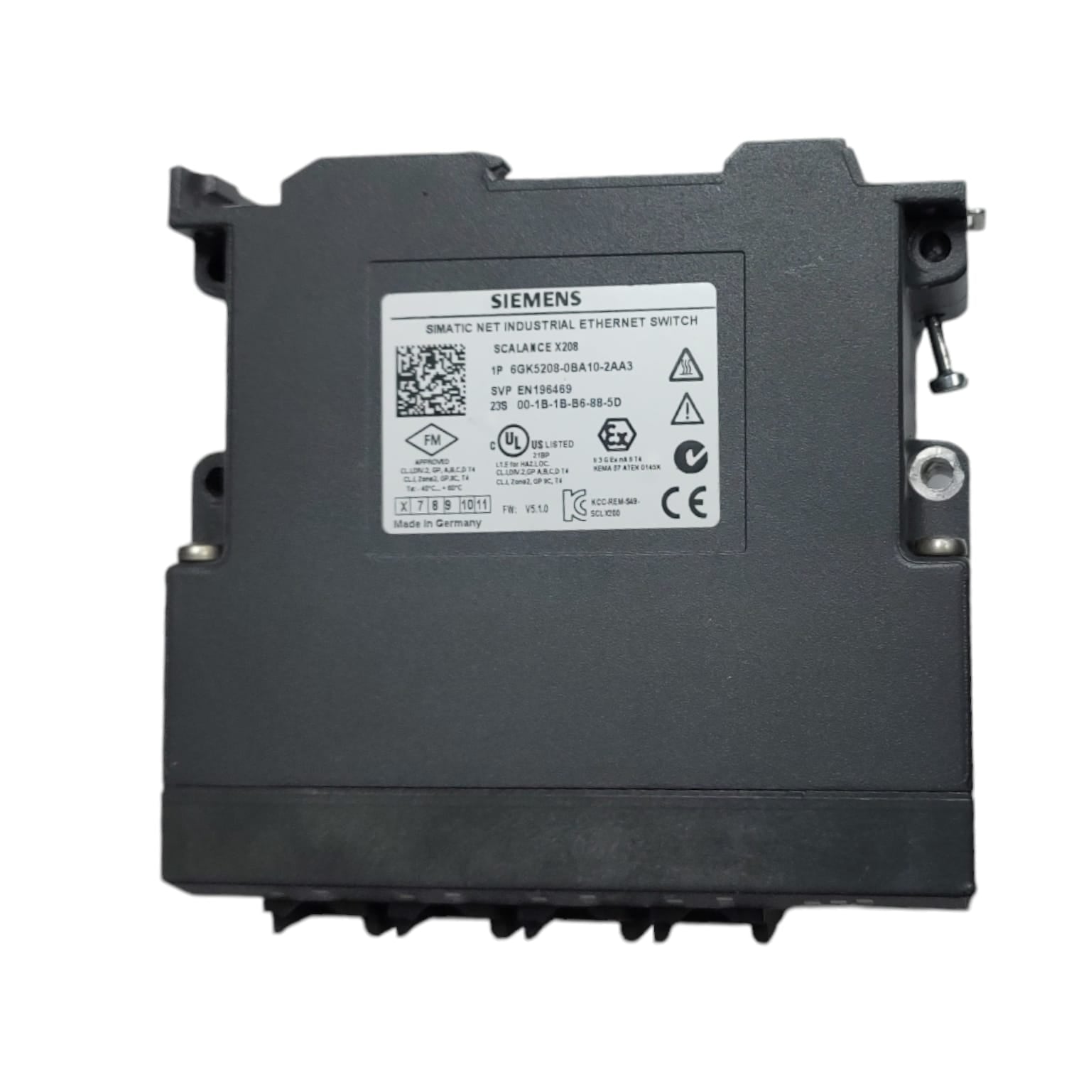 Siemens 6GK5208-0BA10-2AA3 ethernet switch