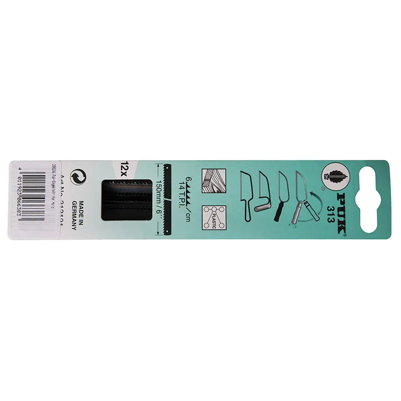 PUK Repuesto para segueta para madera 150mm DIN 6494C