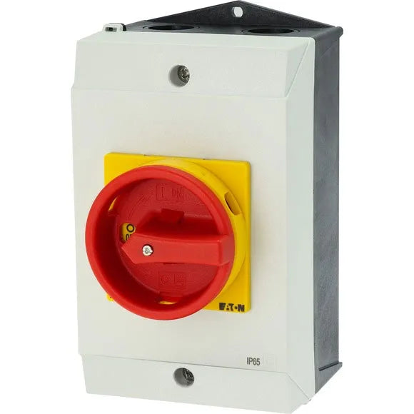 P1-32/I2/SVB Interruptor principal Maneta roja 3P 32A con caja IP65.