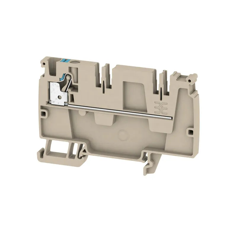 AAP21 4 LI BL Clema de distribución 1X1 4mm² 26-10AWG 32A 250VCA Beige