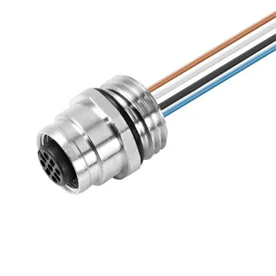 SAIE-M12B-4-0.5U-M16 Conector de instalación hembra M12 4P M16 0.5mt Codigo A