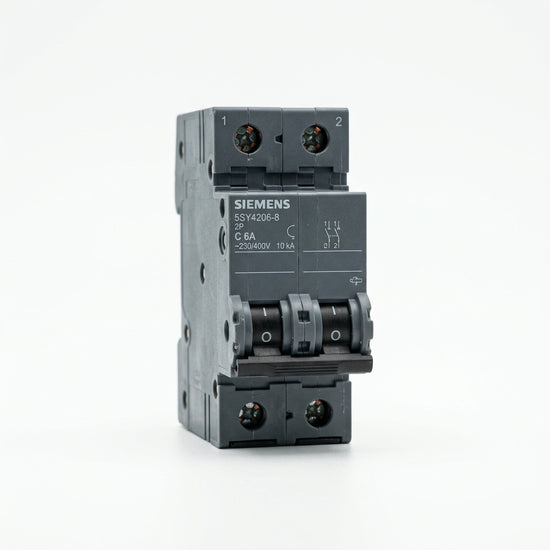 SIEMENS 5SY4206-8 MCB D6 INTERRUPTOR
