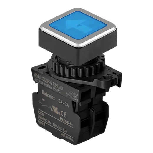 CUADR AZUL ARR-ABAJ 30mm NA RAZ 110-220V
