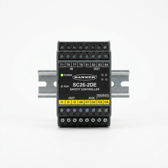 Banner Sc26-2de controlador de seguridad programable