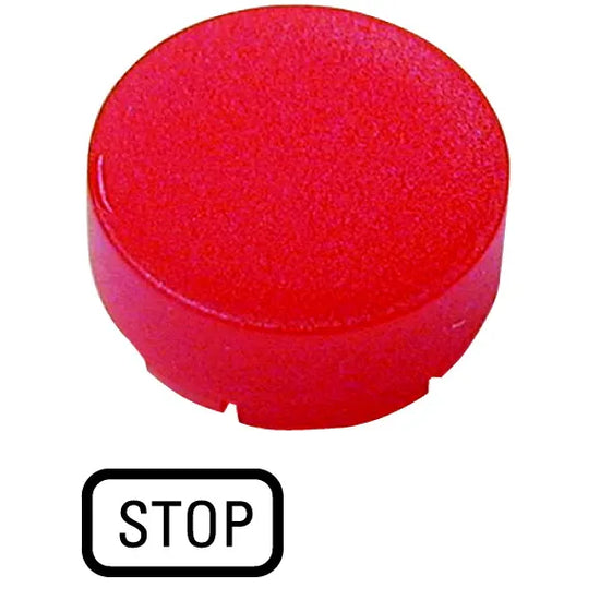 M22-XDLH-R-GB0 RMQ-Titan Lente para Botón Diseño-Saliente color Rojo -STOP-