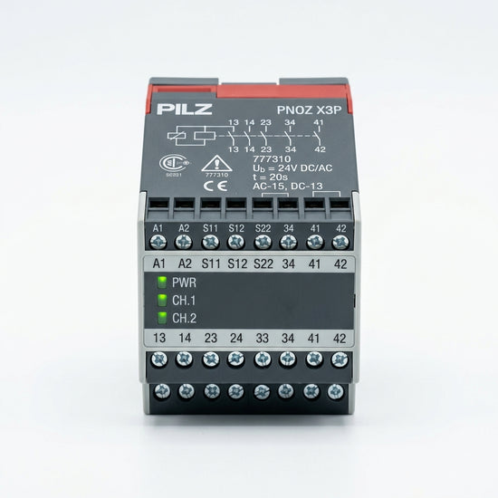 PILZ PN0Z X3P 24VDC 24VAC 3N/0 1N/C 1SO