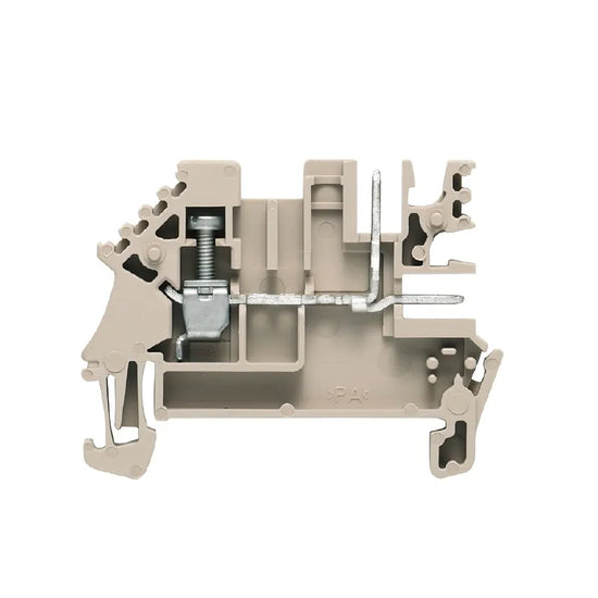 WDU 1.5/ZQV/BLZ 5.08 Clema para borne BLZ 5.08 1.5mm² 26-12AWG 16A 250VCA Beige