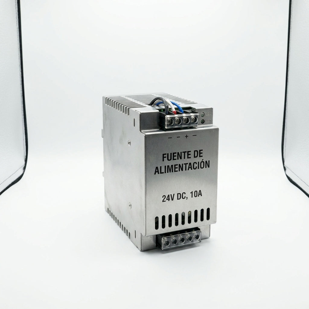 BIND Fuente Riel Din Industrial Ups Y Cargador Mean Well Drc-100a