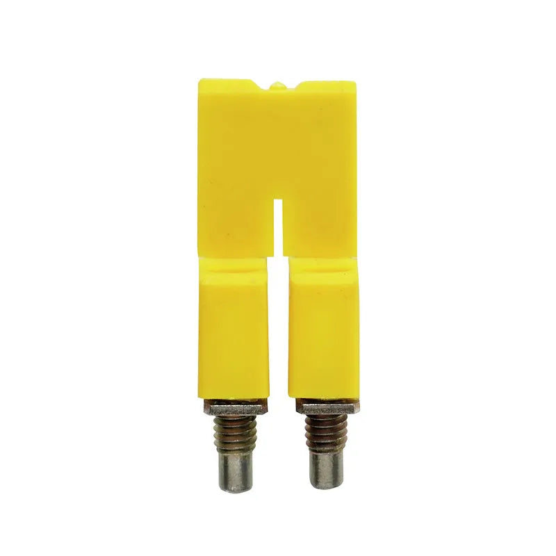 WQV 2.5/2 Puente atornillable amarillo de 2 polos para WDU/WDK de 2.5 mm²