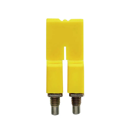 WQV 2.5/2 Puente atornillable amarillo de 2 polos para WDU/WDK de 2.5 mm²