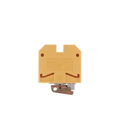 EK 4   Clema para tierra 4mm² 26-10AWG 800VCA Verde-Amarillo