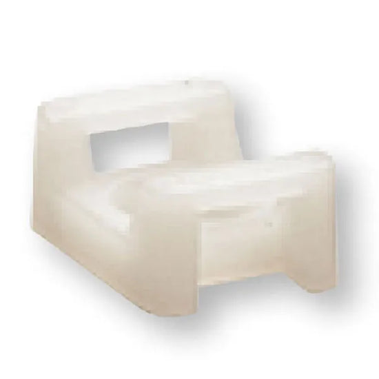 Base atornillada para cinchos 16Hx20Wmm 100Pz Natural