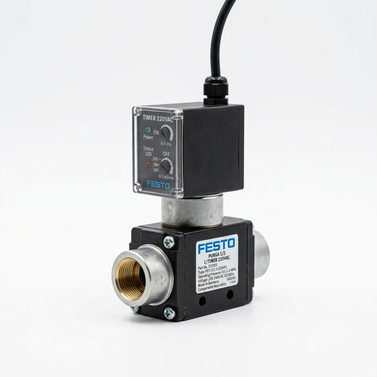 FESTO PURGA 1/2 C/TIMER 220VAC